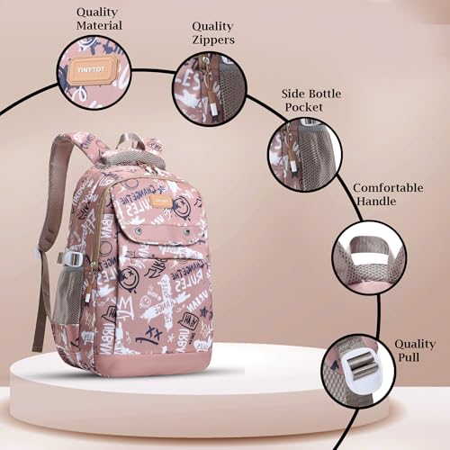Image of Tinytot 30 Litre Waterproof School Backpack Bags for Women - Large 19 Inch Laptop Bag for Boys &Girls 12+ Years, College Bag for Girls and Boys, Men, Women - Ideal for Office, Travel, School, College