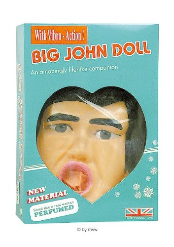 ZBF 6700001063 Big John Vibro Doll - Poupée gonflable homme
