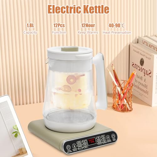 Tetera eléctrica con control de temperatura y filtro 1.8 L miniatura 2