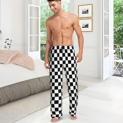 Men'S Comfy Pajama Pants Stretch Sleepwear Lounge Pants With Pockets & Drawstring4