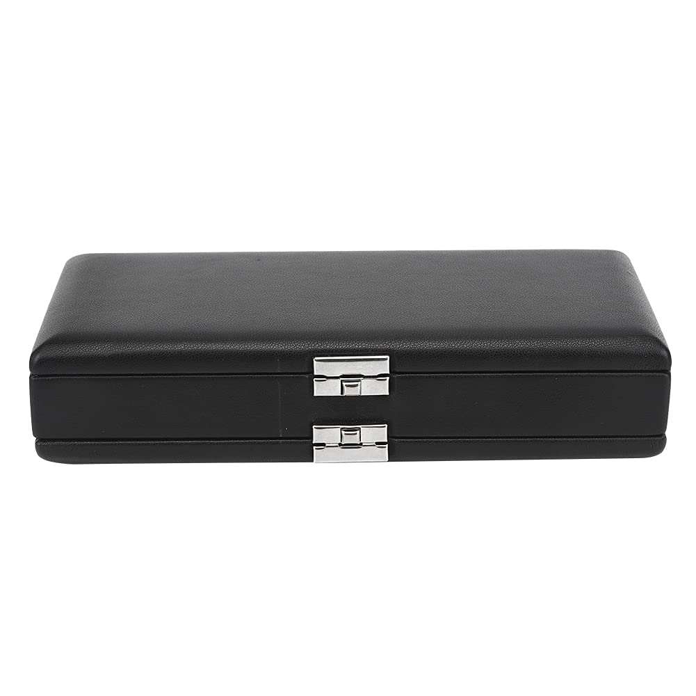 Reed Case 2 Layer Clarinet Reed Case Saxophone Reed Case 20 Reeds Holder Clarinet Reed Guard Reed Case Black, Protects Your Reeds