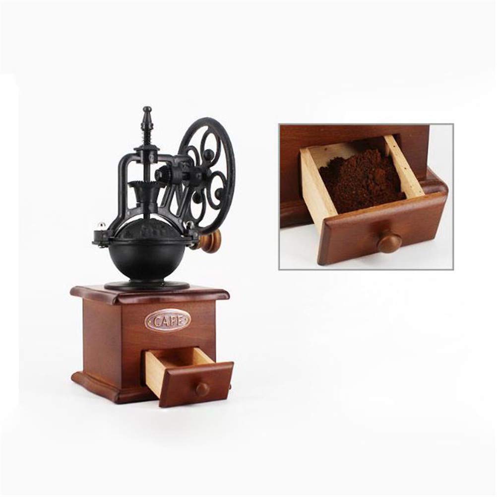 Manuale Del Chicco Di Caffè Retrò Classico In Ghisa Manovella Caffè Regolazioni Di Routine Regolabili Mulino Con Ceramica Rettifica Core Regalo Portatile Per Gli Amanti Del Caffè