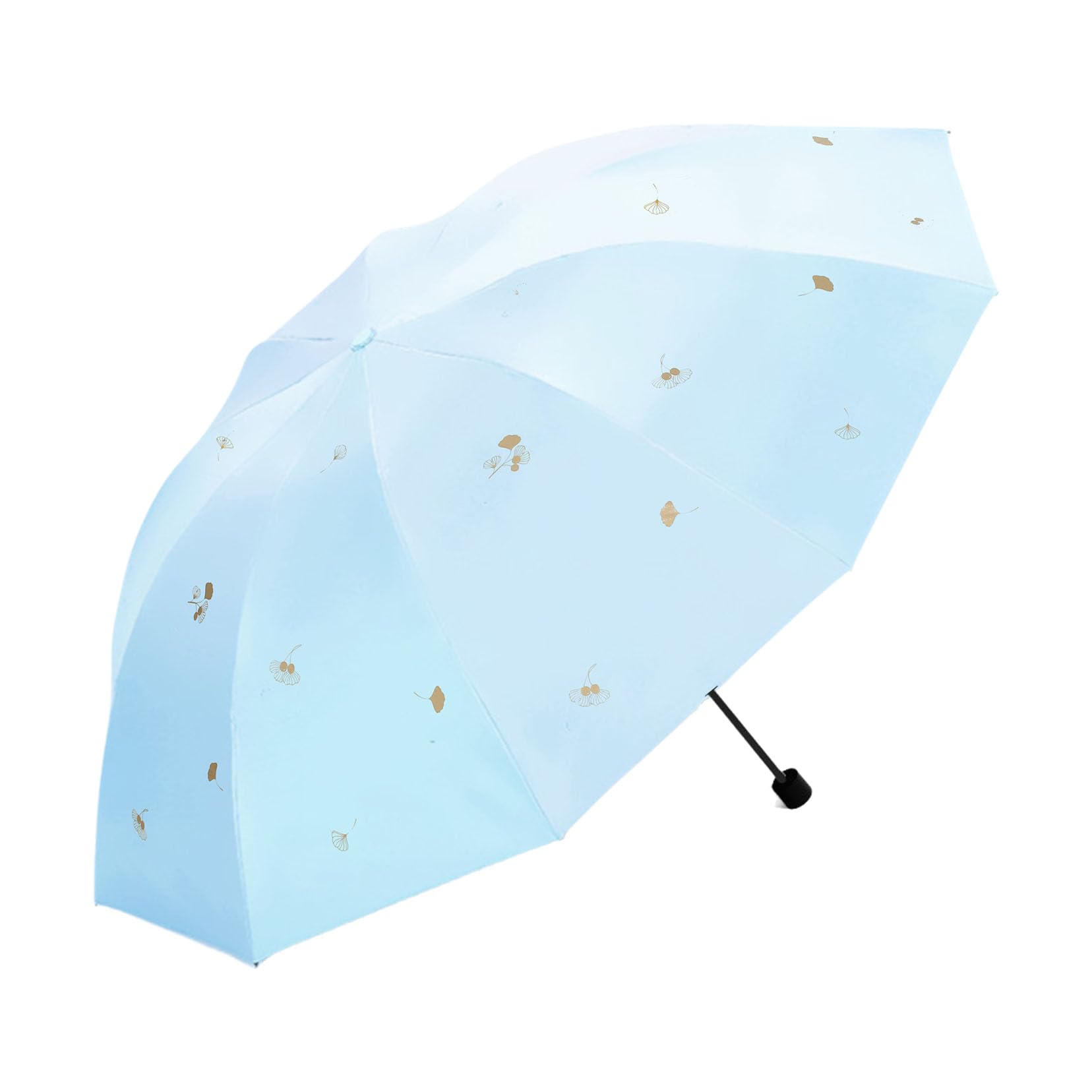 10ribs Umbrel de voyage à vent, parapluie portable et compact pour sac à dos, parapluie sol