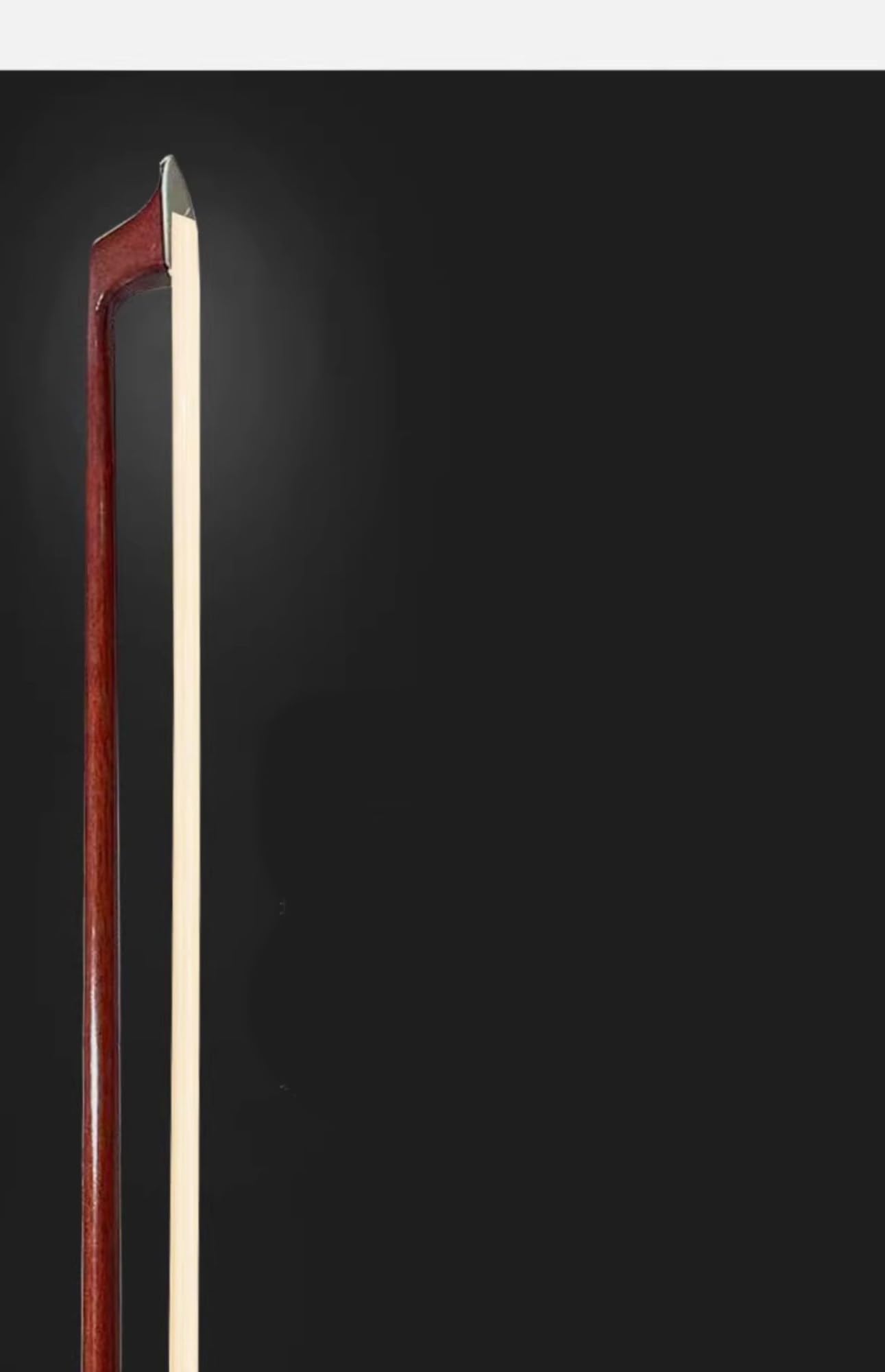 principiante Práctica Arco Violín Arco de violín cola de caballo de calidad profesional.