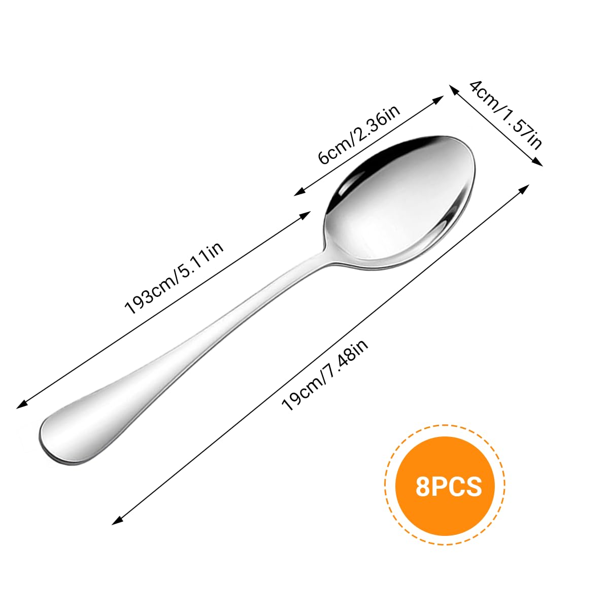 STYLE CUCCHIAIO TAVOLA INOX 18/10