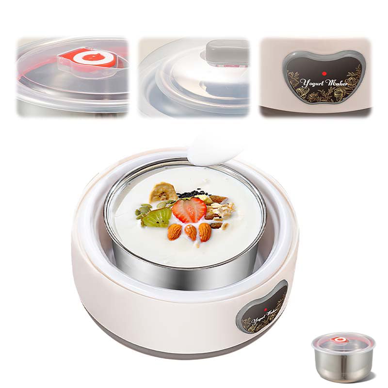 Probiotic Yogurt Maker 36 Hour with Adjustable Temperature & Time Control, Yogurt Jar, Multi-Function Digital Electric Yogurt Machine,Perfect Health Gift for Homemade Lover (Basic)