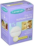 Lansinoh Laboratories 20265 Disposable Nursing Pads, 2 Count