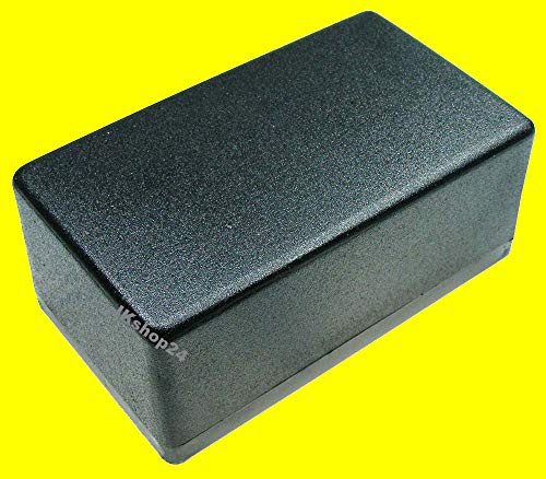 Kunststoff-Gehäuse 120 x 70 x 50 mm Plastic-Case mittelhohes Gehäuse Kunststoff-Leergehäuse universal für Einbau von Elektronik, LED, Tool, Platinen, Lautsprecher etc Cover