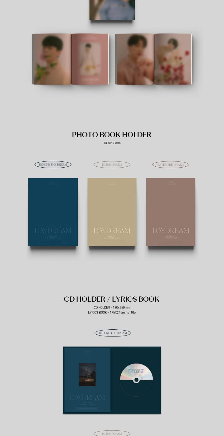 HIGHLIGHT DAYDREAM 1st Album IN THE DREAM Version Contents+Poster+Tracking Sealed