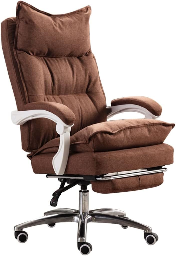 Chaise de bureau confortable inclinable avec accoudoirs articulés