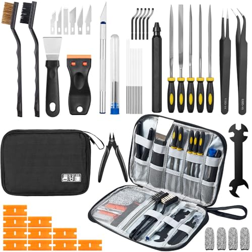 50Pcs 3D Printer Tool Kit & Accessories for All FDM/SLA Printers,...