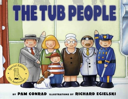 Image of The Tub People: A Picture Book About a Wooden Toy Family and Bath Play for Kids (Ages 4-8)