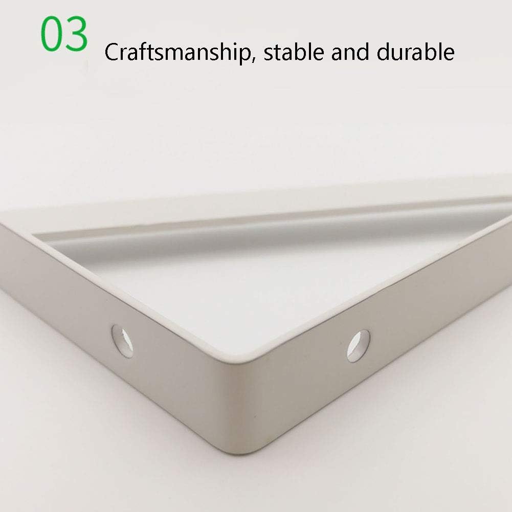 Shelf Brackets, L Shelf Brackets,Floating Wall Angle Corner Shelf Bracket Heavy Duty Hanging with Screws,Triangle Rustic Cabinet Bathroom Shelf Support Bracket Legs(1 Piece)