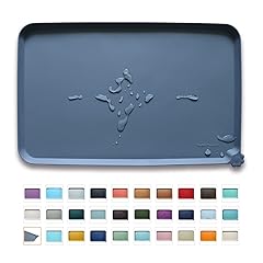 Hoki Found -Waterproof Pet Feeding Mats with High Lips - Multiple Size and Colors for Dogs, Cats & Others-G