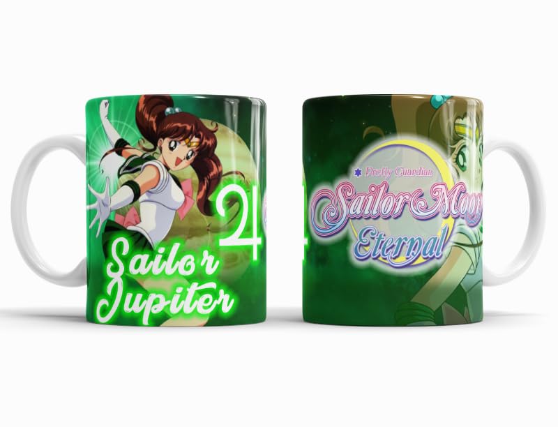 TusPersonalizables Ceramic mug - Sailor Moon - TV series - Anime (Jupiter)