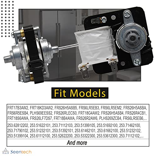 240369701 Refrigerator Evaporator Fan Motor by Seentech - Fit for Frigidaire Kenmore fridges - Replaces AP4700070, 5304445861, 241537301, 240315802, 1637660, 240315801 by Seentech - Image 3