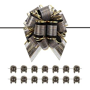 Packqueen 15,2 cm Geschenkschleifen Bows-B-515, 15 Stück