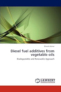 Diesel fuel additives from vegetable oils: Biodegradable and Renewable Approach