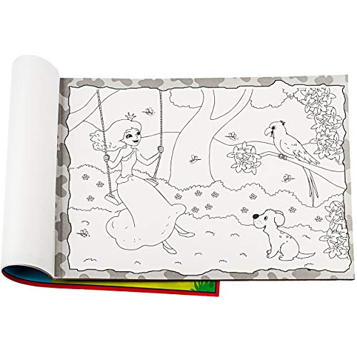 alles-meine.de GmbH großer XXL Malblock/Malbuch - A3 - Poster Bilder - Märchen & Prinzessin - 16 Seiten - Dickes… – Bild 8