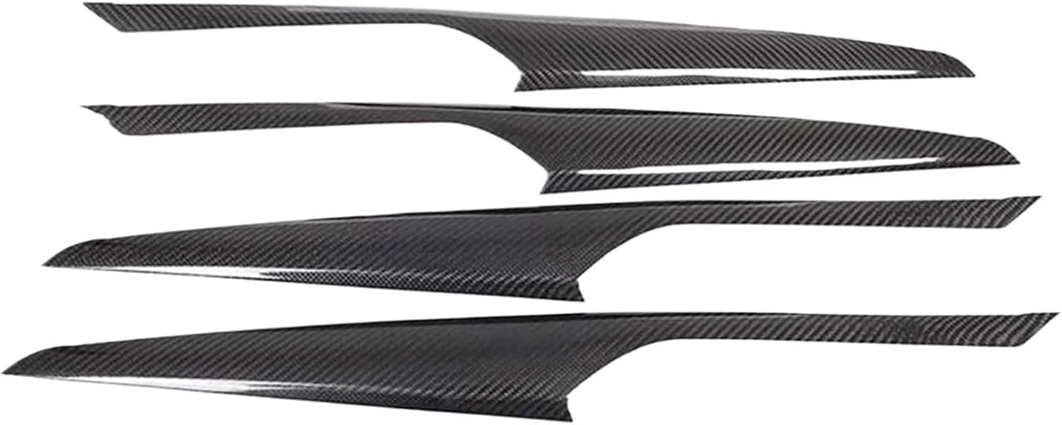 Compatible with BMW X3 X4 G01 G02 2018-2022 ABS Carbon Fiber Car Inner Door Strip Trim Decorative Accessories Interior Cover