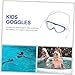 WHAMVOX Boy Girl Swim -Fog and Uv Eyewear for Toddlers Lightweight and Comfortable Swimming Glasses High Elastic Straps for for Ages