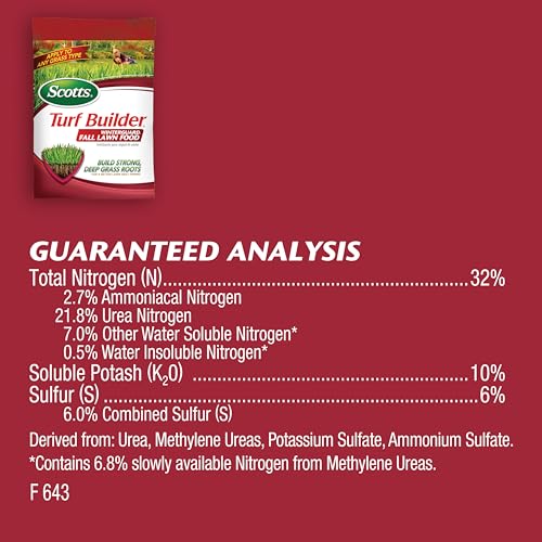 $17.66 - 40.28 S&S PRIME ONLY Scotts Turf Builder WinterGuard Fall Lawn Food, 10 or 32.3 lbs.bags - image 9