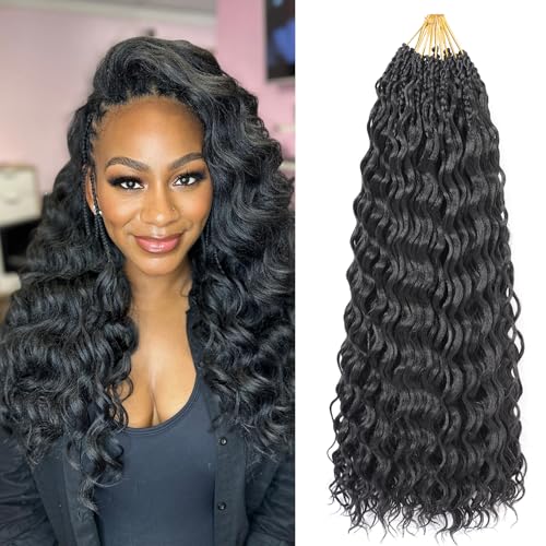 Ocean Wave Crochet Hair Pre Looped Curly Crochet...