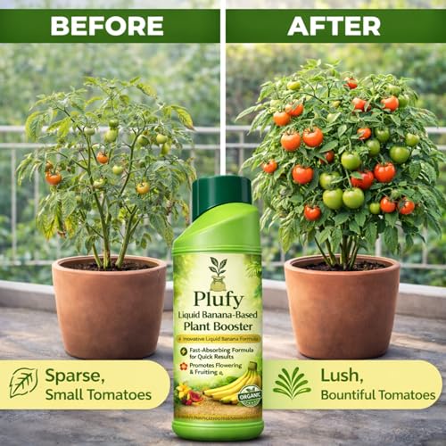 Image of Banana Bloom Plant Booster Liquid | Organic Plant Food for Faster Flowering | Enriched with Seaweed & Humic Nutrients | For Indoor & Outdoor Plants (100 ML)