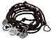 Multi-wrap Braided Christian Charm Bracelet
