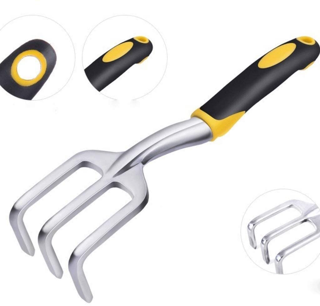 Garden Tool Set 4Piece Aluminum Alloy Heavy Duty Gardening Kit Gardening Planting Tools with PVC Handle for Transplanting Pruning and Watering
