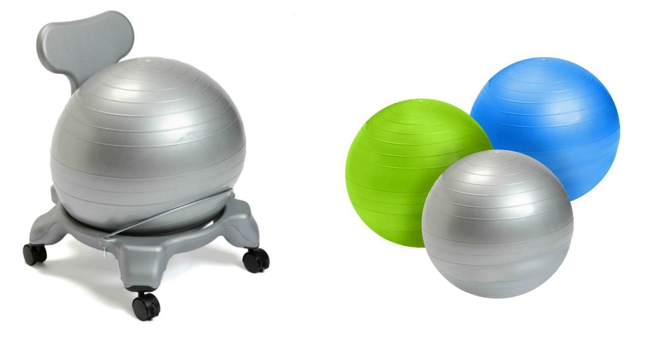 Aeromat Kids Ball Chair Green, 35991