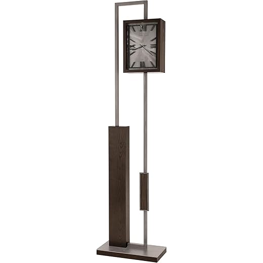 Coeur d'Alene Dark Coffee Oak Floor Clock