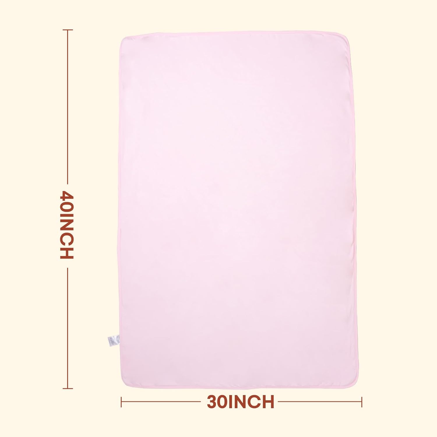 Baby Comforter, 30 x 40 inch Lightweight Ultra-Soft Baby Crib Quilted Blanket for Boys Girls - Image 2