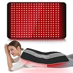 Comfytemp 24'' x 17'' Large Red Light Therapy Pad for Body, 320 LEDs FSA Eligible HSA Near Infrared Light Therapy Pad, 48W Light Wrap for Back Waist Joint Muscle Pain Relief, 660nm & 850nm