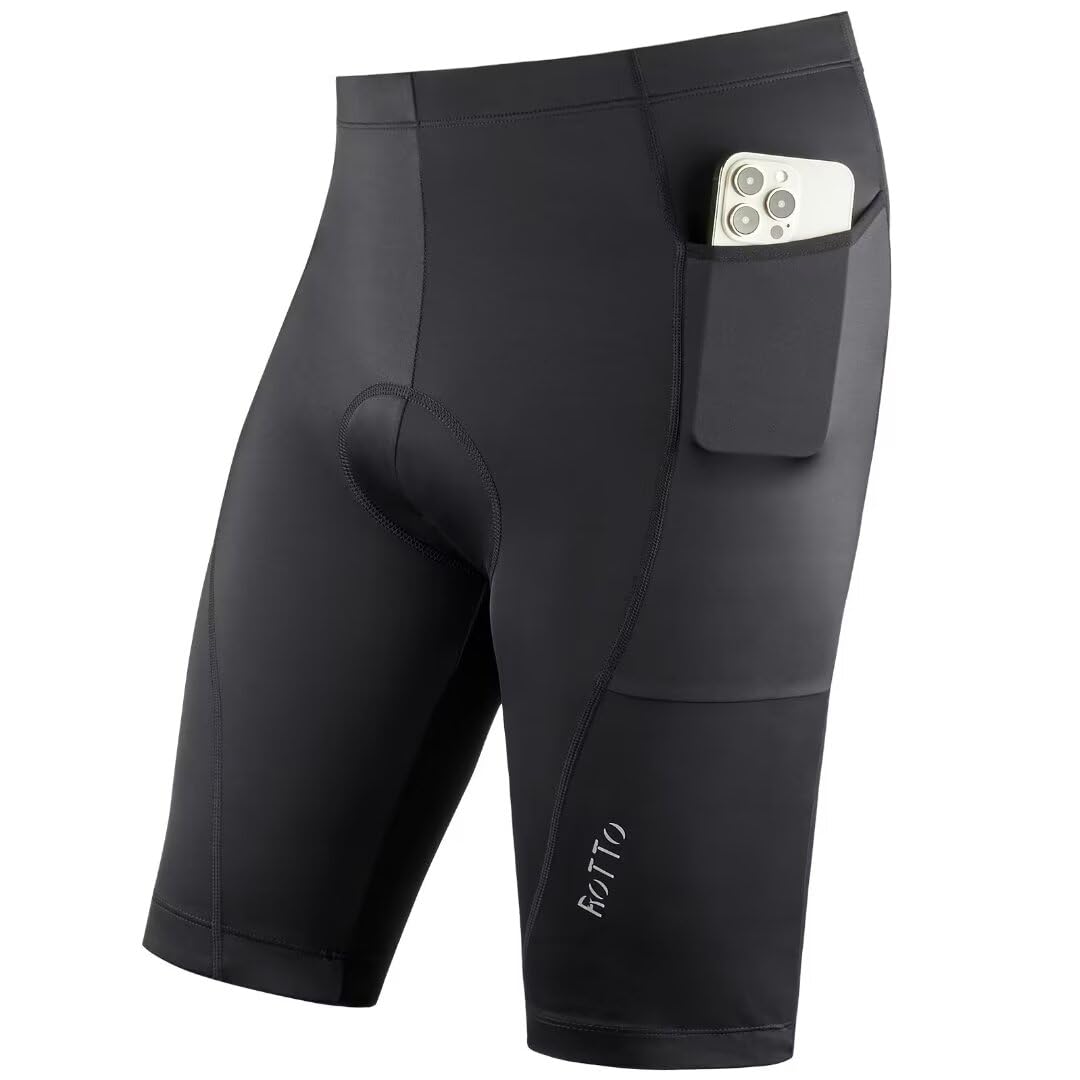 Cycorld MTB-broek herenfietsbroek, sneldrogend MTB-short voor heren, mountainbikebroek, baggy fietsbroek, ademende fietsbroek met verstelbare klittenbandsluitingen, groen, L
