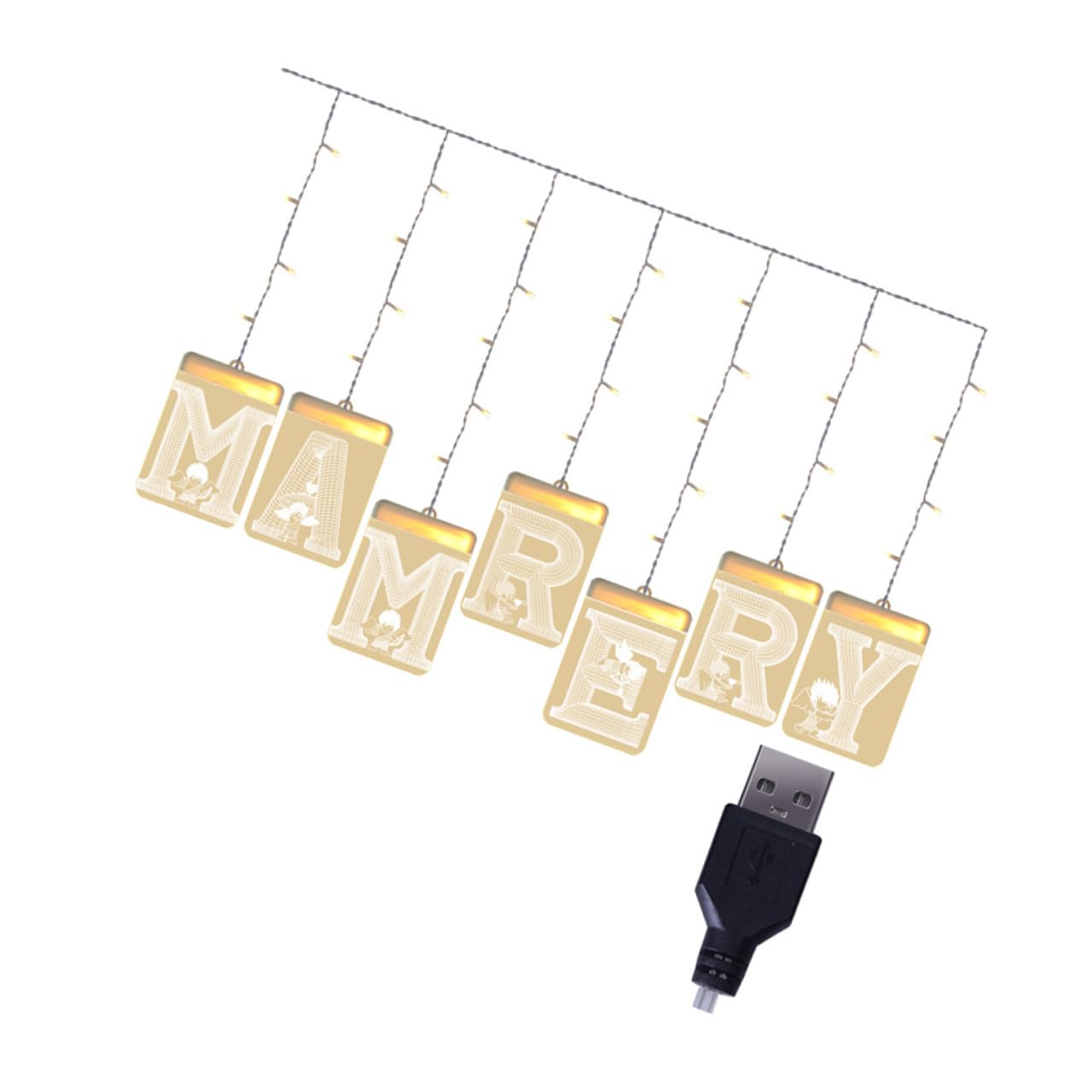 Veemoon LED Lichterkette Marry Me USB Betrieben Flammenlose Warme LED Dekoration Langlebige Tisch und Partybeleuchtung für Heiratsantrag und Hochzeit