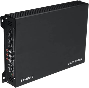 Multifunctional Audio Amplifier 8900W Car Home Audio Power Amplifier 4 Channel 12V Car Digital Amplifier Car Audio Amplifier Subwoofer 12V