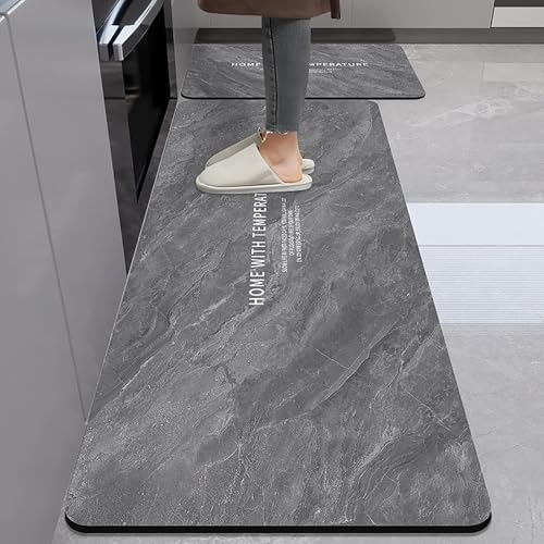 Tappetino super assorbente, tappetino antiscivolo di grandi dimensioni per cucina, bagno, soggiorno, tappetino in gomma ad asciugatura rapida