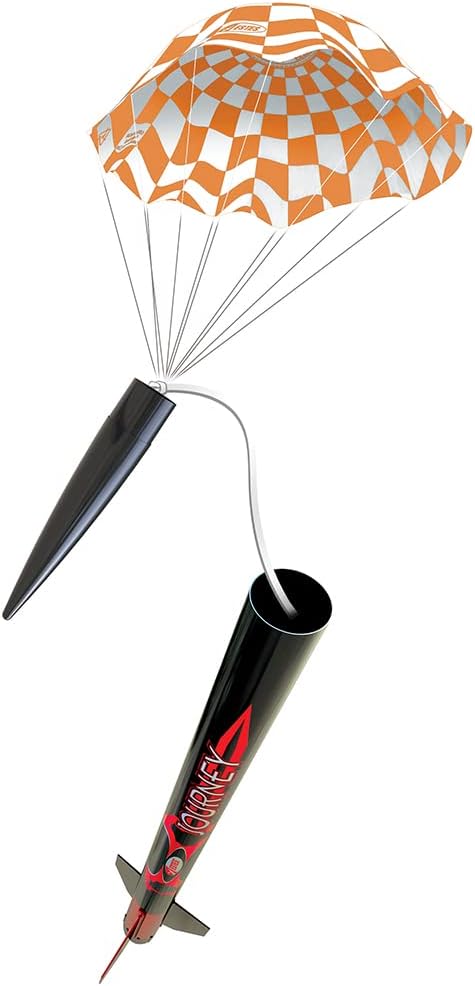 Estes 1441 Journey Rocket-Building Kit, Beginner Flying-Rocket Model Kit for Ages 10+, Includes Launch Pad and Controller