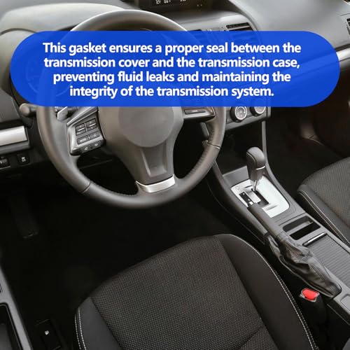 Image of CVT Transmission Cover Gasket Compatible with 2013-2015 Subaru XV Crosstrek 2.0 L H4, 2016-2017 Subaru Crosstrek 2.0 L H4 Part Number 31338AA020