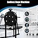PADCBGY Adjustable Resistance Endless Rope Trainer Heavy Duty Nylon Rope Suspension Pulley Cable System Home Gym Equipment(Black)