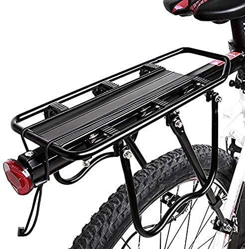 MAIKEHIGH Almost Universal Adjustable Carrier Rear Bicycle Pannier Rack Bicycle Accessories Equipment Stand Footstock Bike Carrier Racks with Reflector