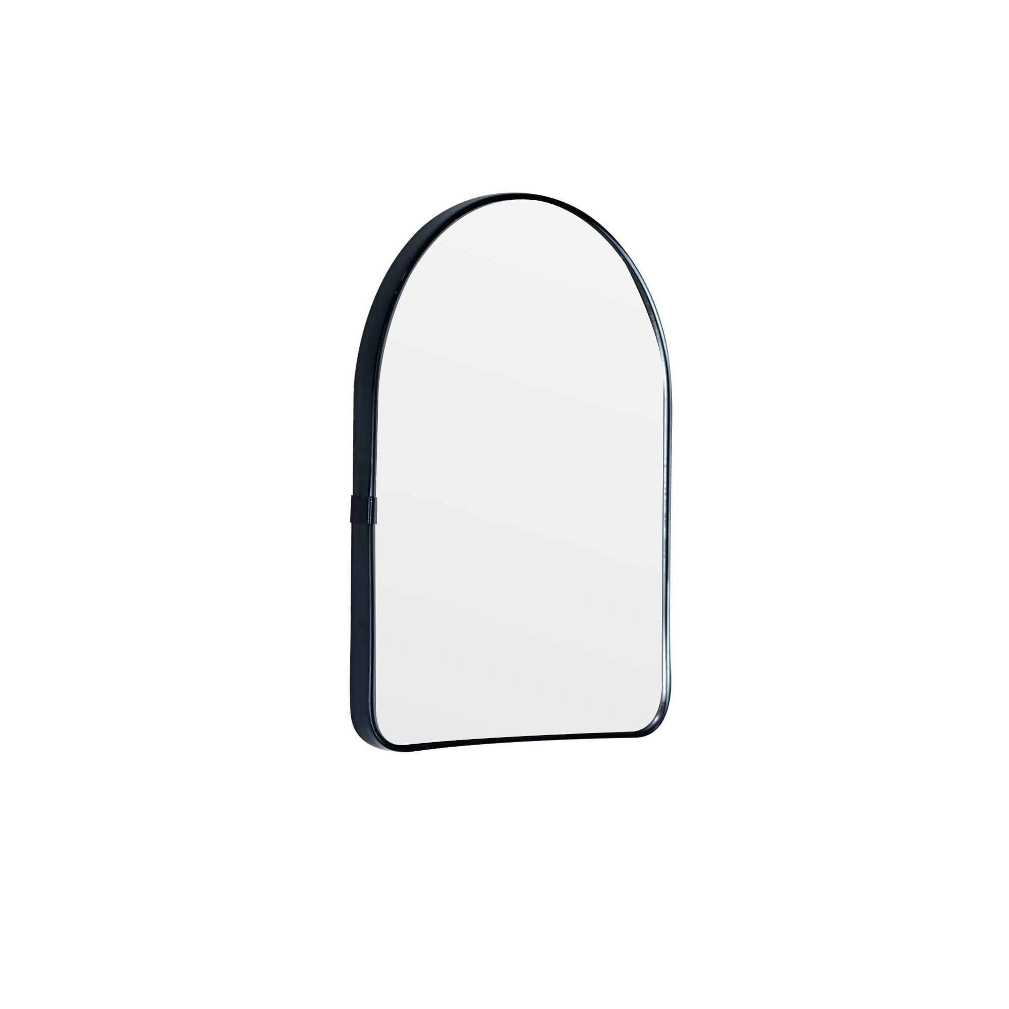 Miroir mural arqué pour coiffeuse et rituel beauté du matin