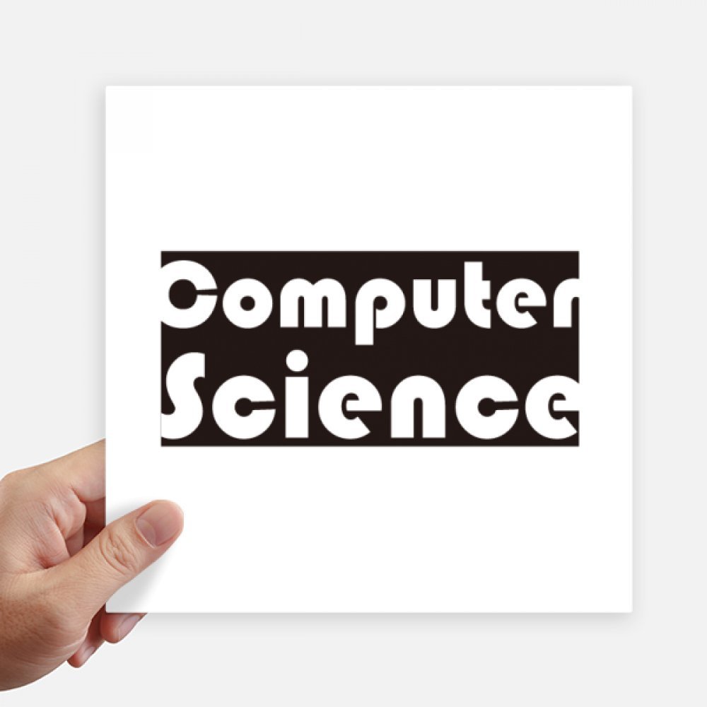 Autocollants Computer Science DIYthinker 20CM pour Personnalisation Mur et Ordinateur
