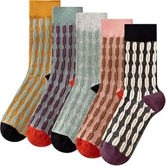 Dp Retro Cable Knit-5 Pairs