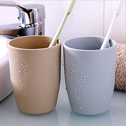 Alinna Bathroom Tumbler Toothbrush Cups 400Ml, 3 Pieces #TOP5