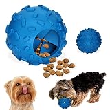 Dog Puzzle Treat Toy, Interactive Toy for Puppy Small Medium Breed Dogs, Treat Dispensing Ball Slow