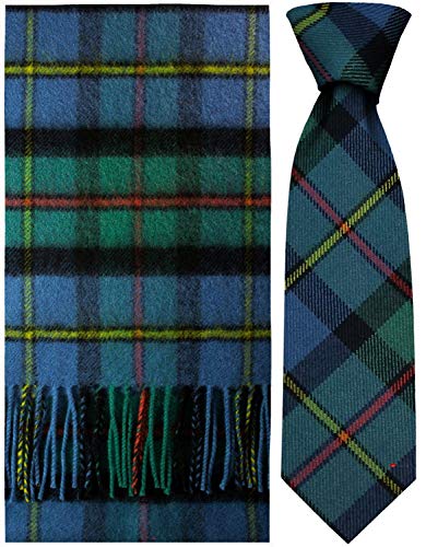 Set bufanda corbata MacLeod Of Harris Ancient Tartan Escocés I LUV LTD