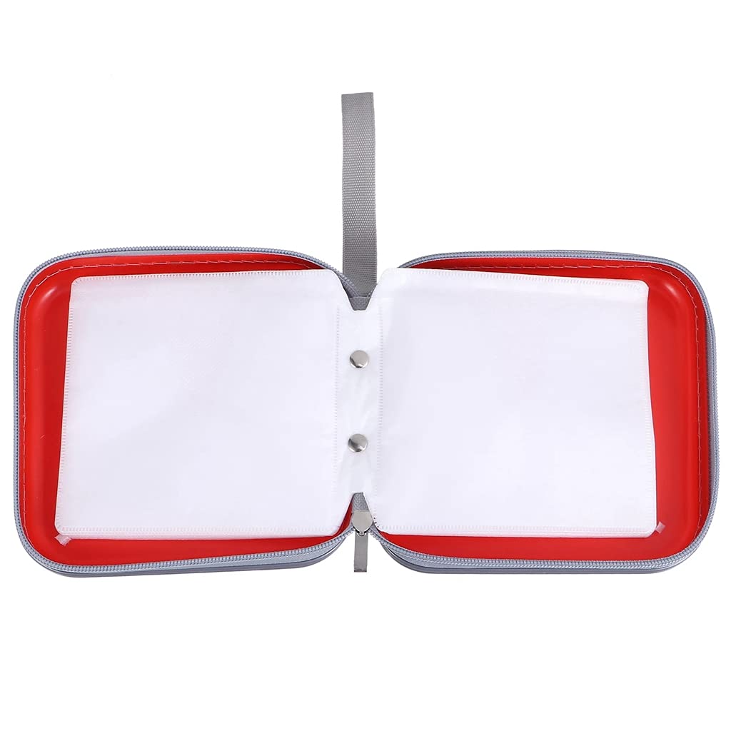 Porta CD Da 40 - Custodia Rigida In Plastica Con Manico - Per Auto E Casa - Foto 7