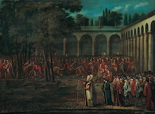 Impression d'affiches toile Jean Baptiste Vanmour décoration mural